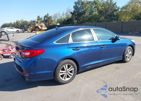 2015 Hyundai Sonata Se из США, поврежденный, VIN 5NPE24AF9FH166717